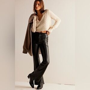 Free People We The Free Uptown Vegan Leather Pants